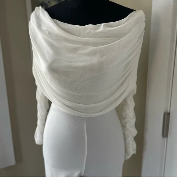 White Jumpsuit - Picture 6 of 8